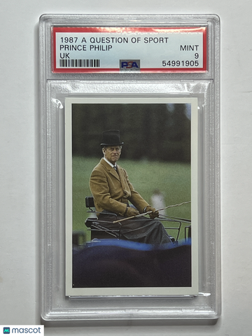 1987 A Question Of Sport Uk Prince Philip Uk PSA 9