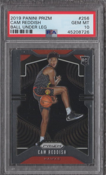 2019-20 Prizm Cam Reddish Ball Under Leg PSA 10
