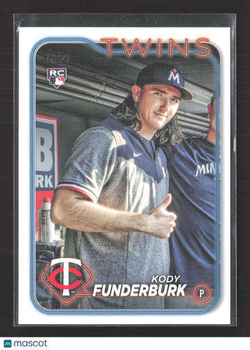 2024 Topps Series Two Kody Funderburk #538 Gold RC