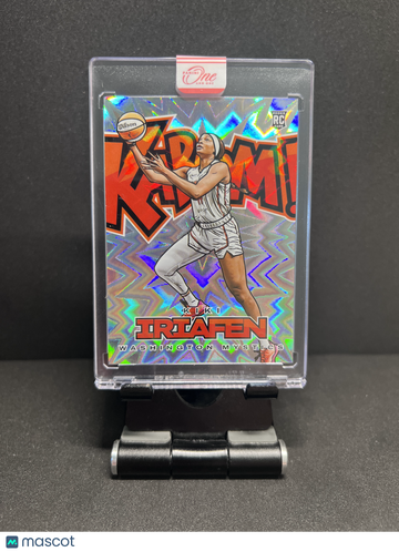 2025 ONE AND ONE WNBA KIKI IRIAFEN KABOOM! VERTICAL RC CASE HIT