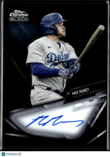 2021 Topps Chrome Black Max Muncy #CBA-MMU