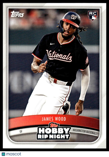2025 Topps Hobby Rip Night James Wood #3