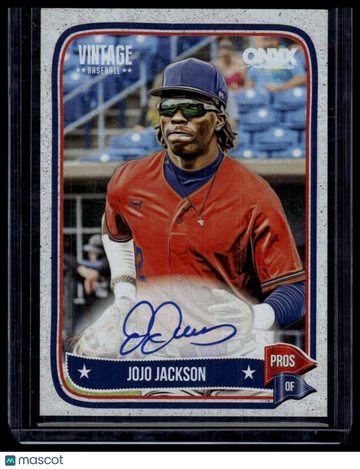 2024 Onyx Vintage Jojo Jackson #VAJOJA Autographs AU