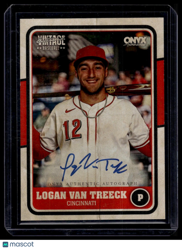 2025 Onyx Vintage Extended Logan Van Treeck #VALOVA Autographs AU