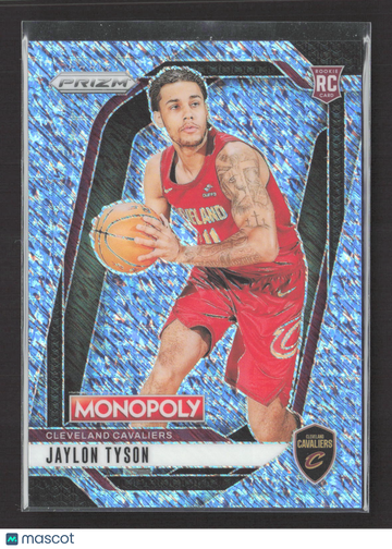 2025 Panini Prizm Monopoly Jaylon Tyson #15 Blue /10