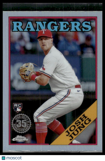 2023 Topps Chrome Update Josh Jung #88CU-16 1988 Topps Baseball