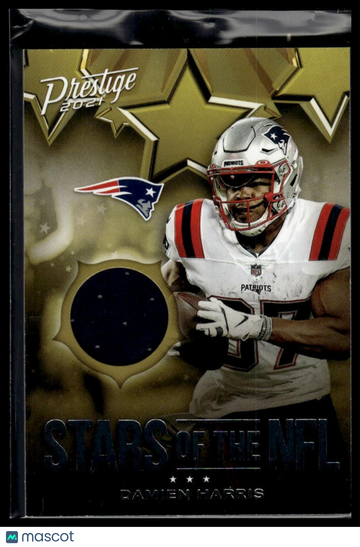 2021 Panini Prestige Damien Harris #SN-DH Stars of the NFL MEM