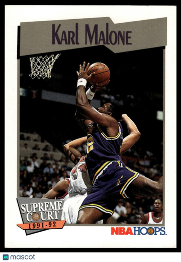 1991-92 Hoops Karl Malone #499