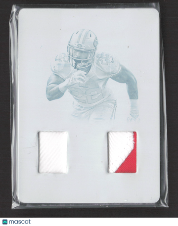2016 Panini National Treasures Mike Davis #RDM-MD Cyan Printing Plate /1 Printing Plate Memorabilia