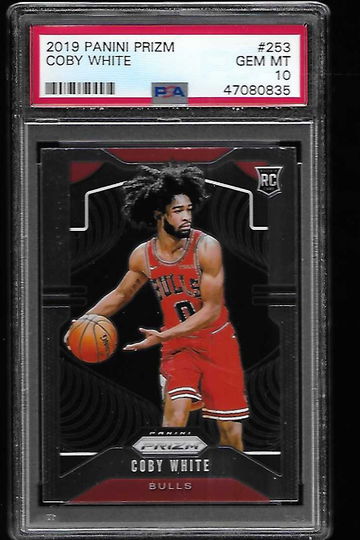 2019 Panini Prizm Coby White 