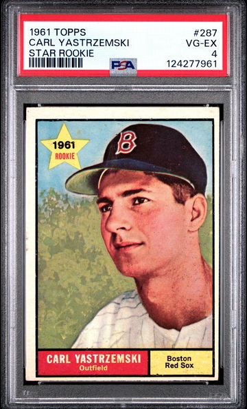 1961 Topps Carl Yastrzemski #287 PSA 4