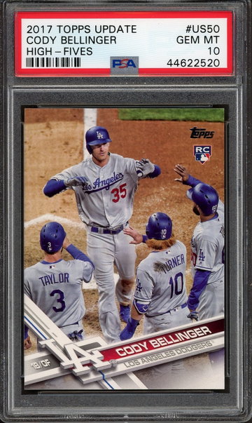 2017 Topps Update Cody Bellinger High Fives SP