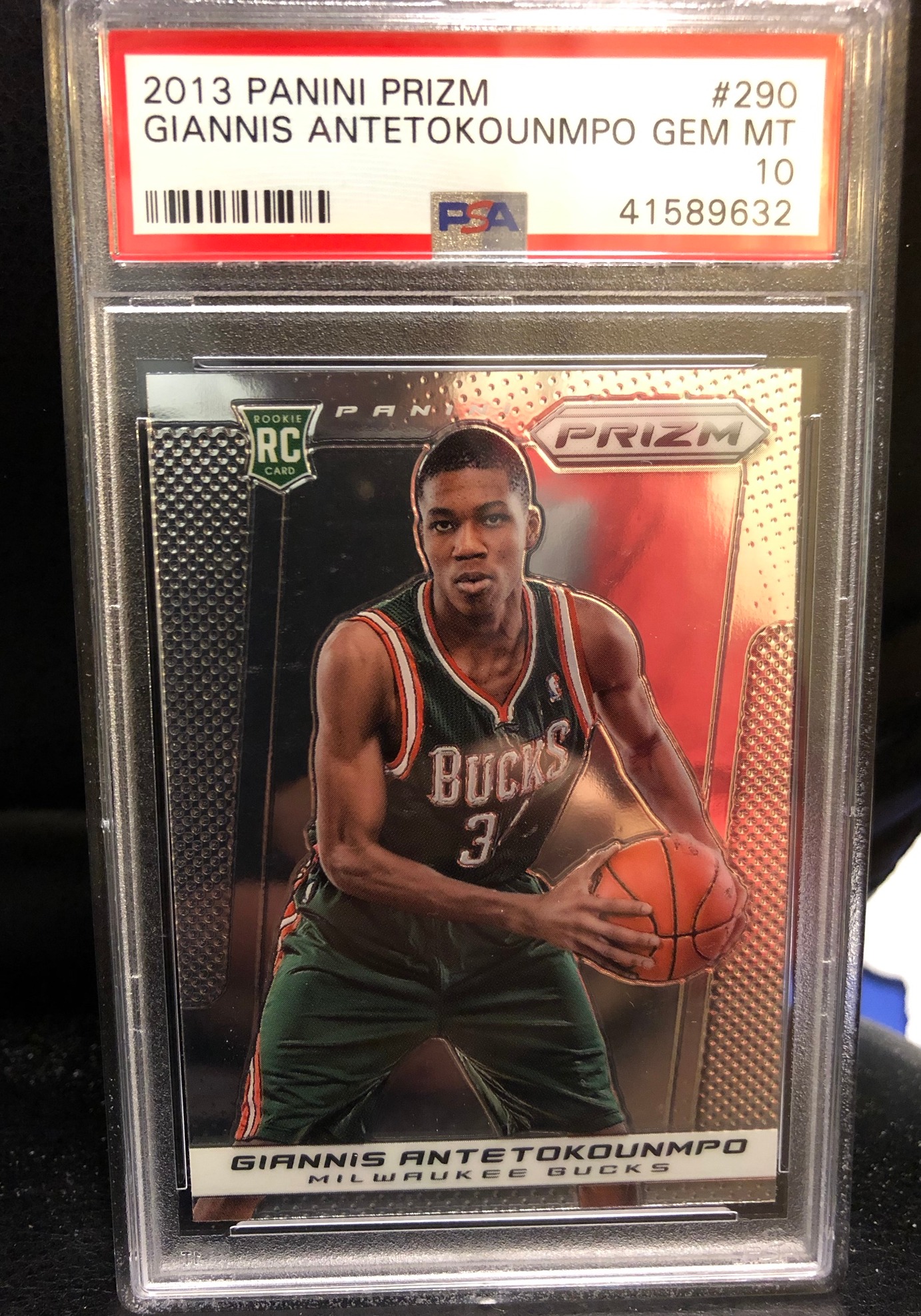 Giannis 2013 Prizm PSA 10