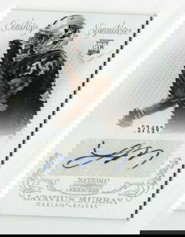 Latavius Murray 2013 Panini National Treasures RC Rookie Auto Autograph /99