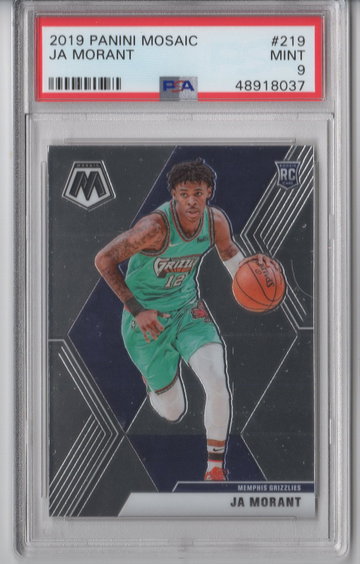 2019 Mosaic Ja Morant PSA 9