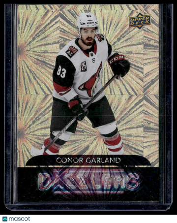2020-21 Upper Deck Conor Garland #DZ-102 Dazzlers Orange
