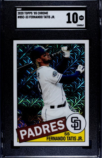 Fernando Tatis Jr. 2020 Topps Silver Chrome 