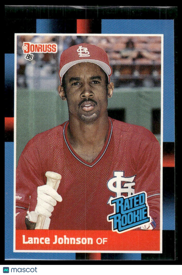 1988 Donruss Lance Johnson #31 RC