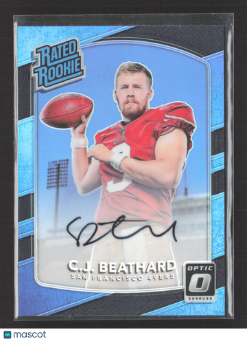 2017 Panini Donruss Optic C.J. Beathard #170 Blue /25