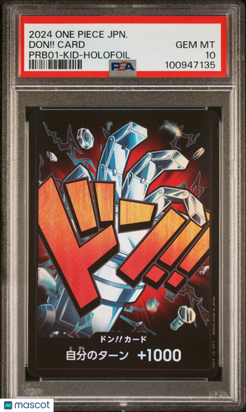 Don!! Card Japanese Kid-Holofoil PSA 10