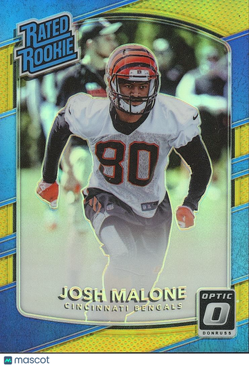 2017 Josh Malone #171 Rookie Panini Authentic
