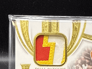 2024-25 Panini Flawless Zaccharie Risacher #P-ZRC Patch Rookie Panini Authentic