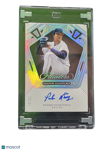2025 Panini Flawless Shadow Signatures Pedro Martinez #SS-PM /20