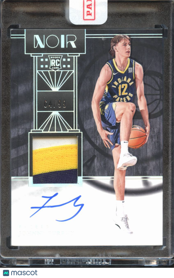 2025 Panini Noir Johnny Furphy #353 /99 Patch RC