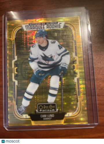 2025-26 O-Pee-Chee Platinum Cam Lund #248 Platinum Rookie