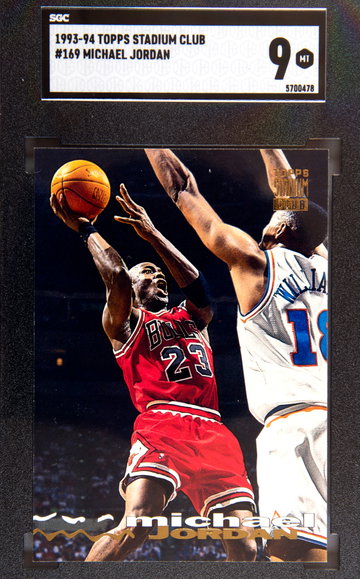 1993-94 Stadium Club Michael Jordan SGC 9