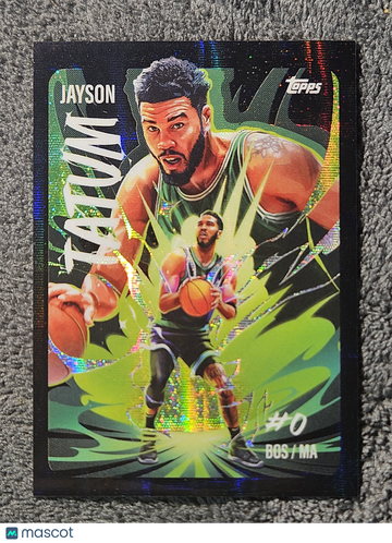 2025 Topps Chrome #UV6 Jayson Tatum Ultra Violet Case Hit