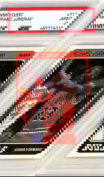 1988 Fleer Michael Jordan #17 PSA 9 P1259