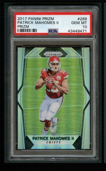 Patrick Mahomes Silver PSA 10
