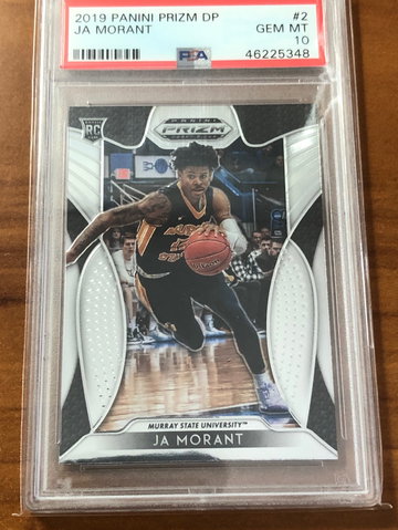 JA Morant Prizm PSA 10