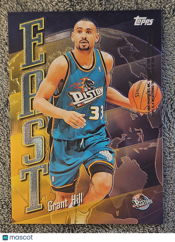 1998 Topps East/West Grant Hill Michael Finley #EW6