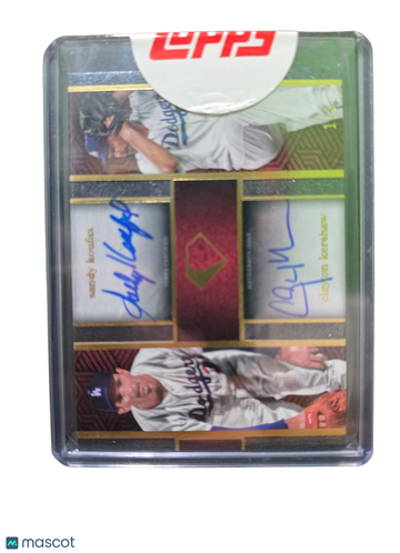 2024 Topps Diamond Icons Sandy Koufax Clayton Kershaw