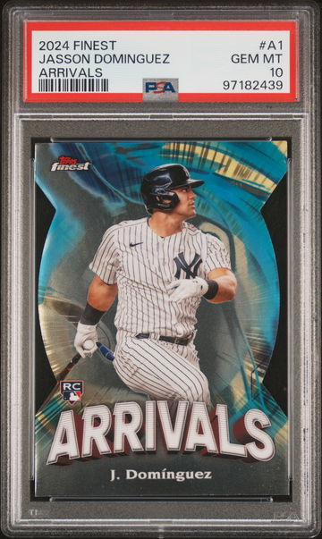 2024 Topps Finest Jasson Dominguez #A-1 PSA 10