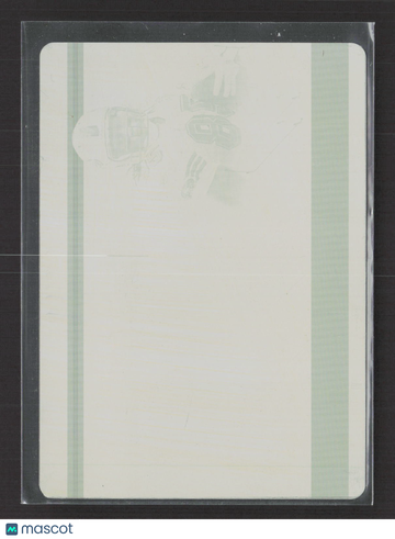 2007 Playoff National Treasures Vernon Davis #137 Yellow Printing Plate /1 Printing Plate