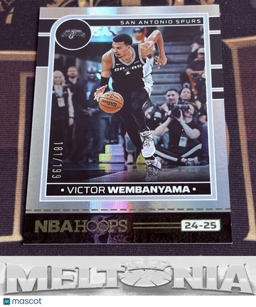 2024-25 Hoops Victor Wembanyama #165 Premium Box Set SN