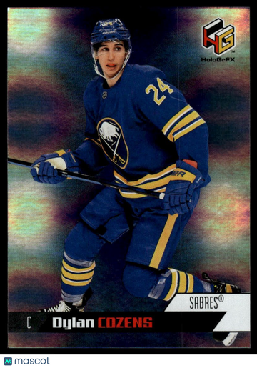 2020-21 Upper Deck Dylan Cozens #HG-2 HoloGrFx Rookies