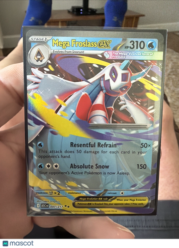 Ascended Heroes Froslass Holo Double Rare Full Art #047/217