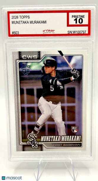 2026 Topps Munetaka Murakami #503 [Base] Rookie 10