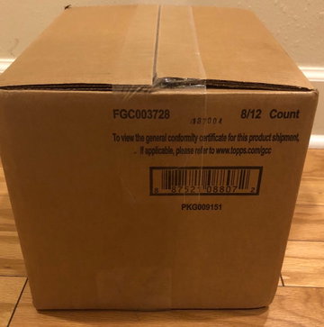 2020 Bowman Baseball Sealed Jumbo 8 box Case 