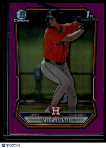 2026 Bowman Jase Mitchell #BCP-12 Chrome Prospects Fuchsia Refractor SN