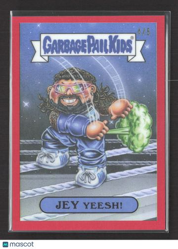 2026 Topps Garbage Pail Kids WWE Jey Uso #GPK-JU