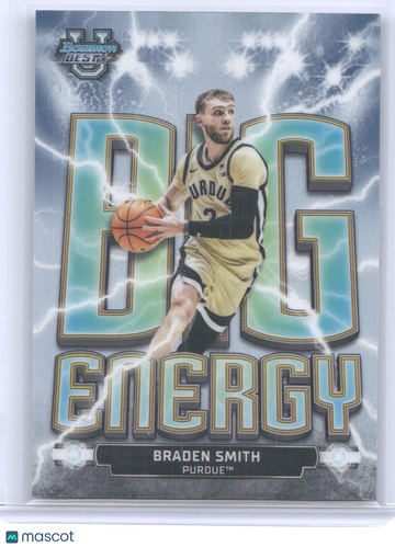 2026 Bowman University Best Big Energy Braden Smith #BE-15