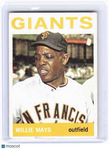 Topps 1964 Topps Baseball—Willie Mays #150 —Very Good