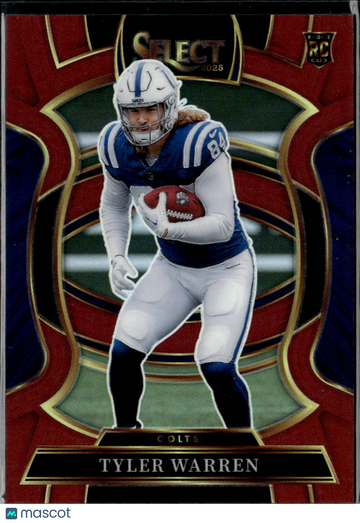 Tyler Warren 2026 Panini Select Prizm RC Concourse /149 Indianapolis Colts