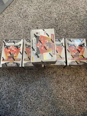 2021 Prizm Draft pick blasters (5) nfl