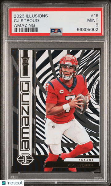 2023 Panini Illusions Amazing Cj Stroud #19 PSA 9